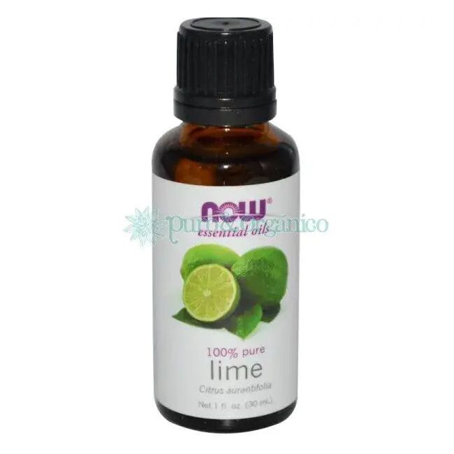 NOW Foods Aceite Esencial de Lima Puro 30ml - Citrus Aurantifolia Colombia