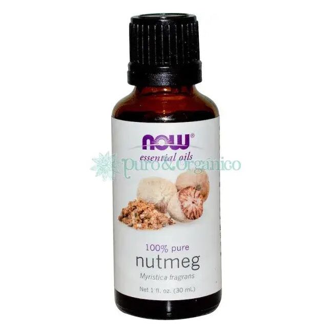 Now Foods Aceite esencial de Nuez Moscada 30ml Puro 100% Bogota Colombia Nutmeg