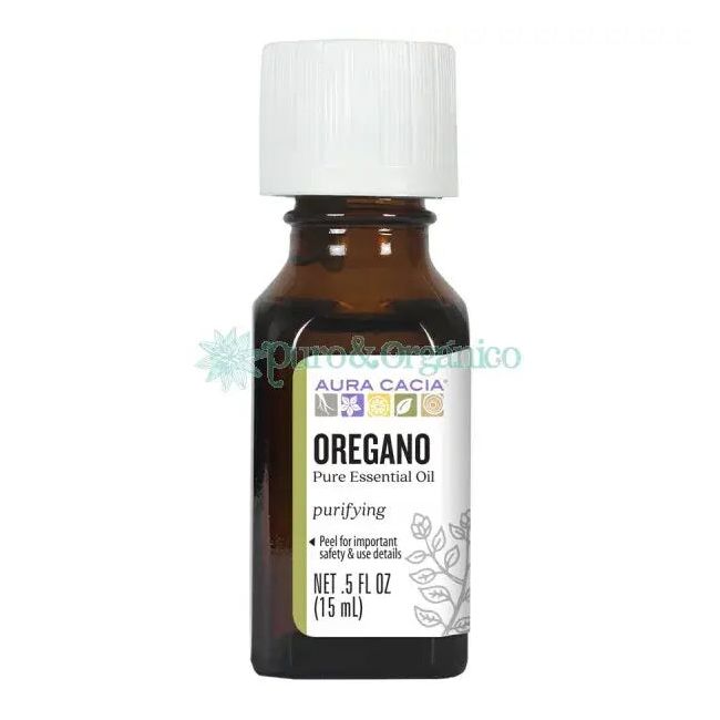 Aura Cacia Aceite esencial Puro de Oregano 15ml Colombia