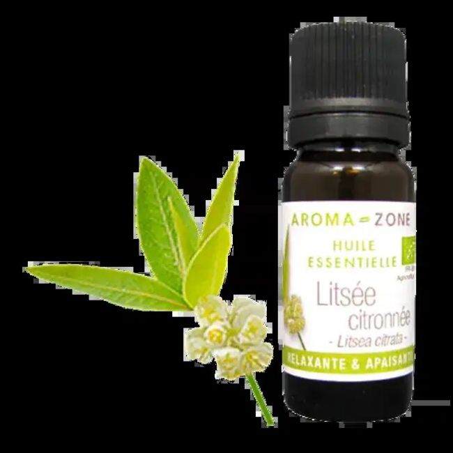 Aroma Zone Aceite de Verbena 10 ml Litsee Citronnee Puro y Orgánico Colombia