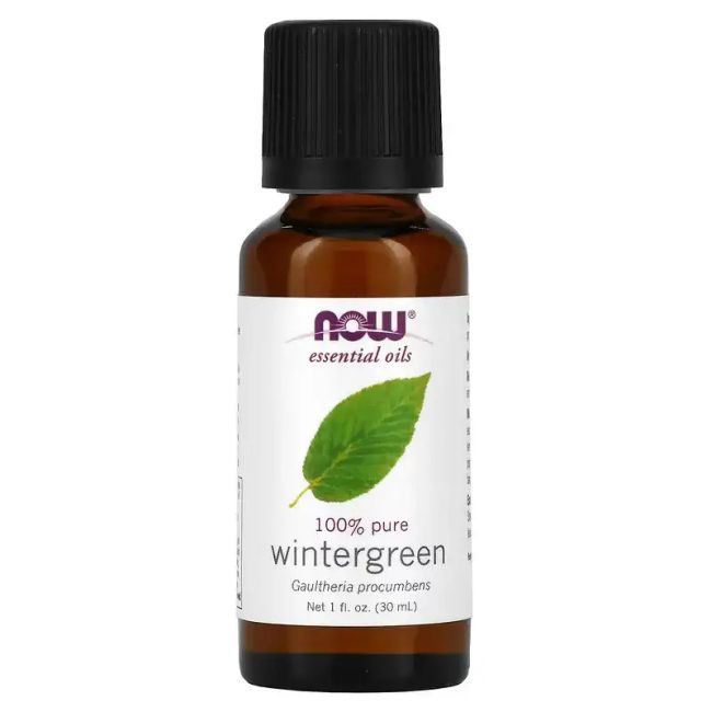 NOW Foods Aceite Esencial de Gaultheria Wintergreen 30ml - Gaultheria procumbens