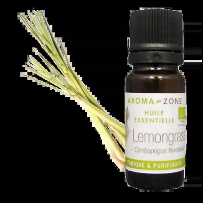 Aroma Zone Aceite esencial de Limonaria 10ml  Organica Lemongrass oil Puro