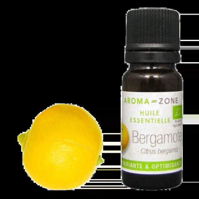 Aroma Zone Aceite Esencial de Bergamota FCF BIO 5ml | Citrus bergamia | Sin Furocumarinas