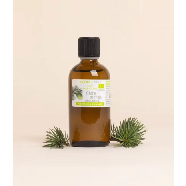 Aroma Zone Aceite esencial de Cedro de Atlas 100ml Cedrus atlántica