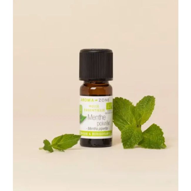 Aroma Zone Aceite Esencial De Menta Piperita 30ml Puro Bio Organica