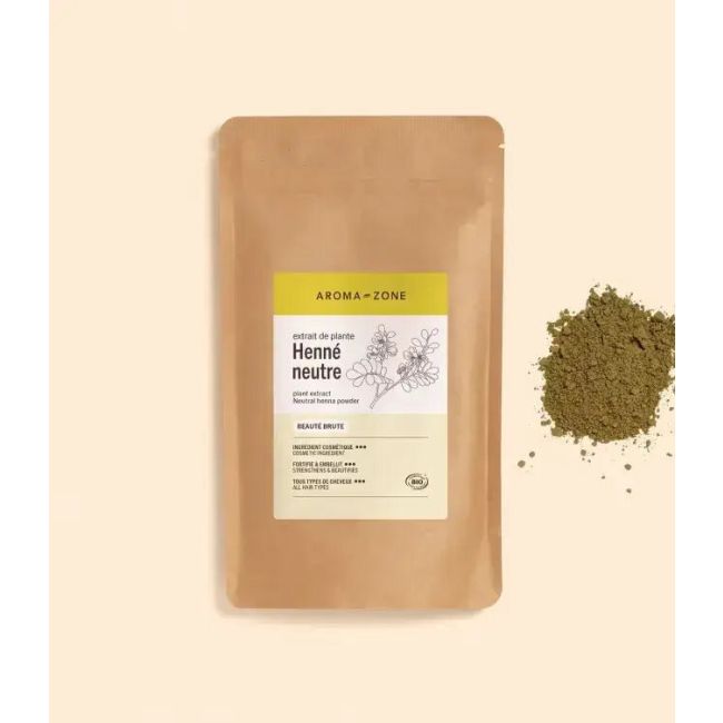 Aroma Zone Hena Neutra 250gr  Natural colores neutro ( Cassia auriculata )