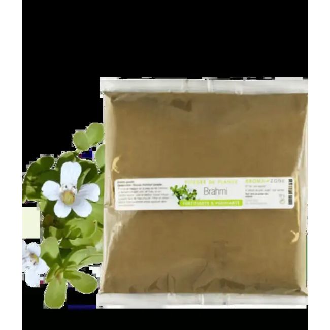 Aroma Zone Polvo Ayurvedico De Brahmi 30gr Bacopa Puro y Orgánico Colombia