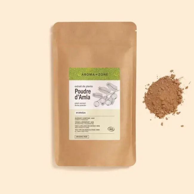 Aroma Zone  Polvo Puro de Amla 250gr Amalaki Grosella