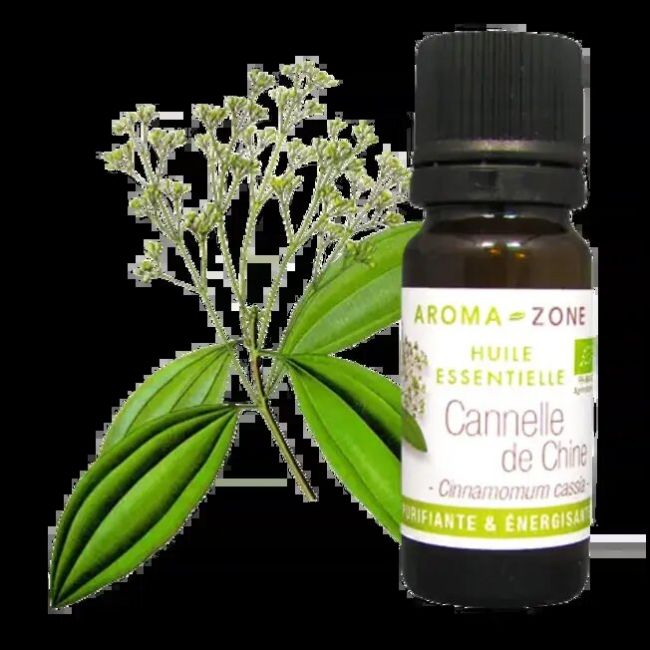 Aroma Zone Aceite esencial de Canela 30ml Puro 100% Organico Colombia Cinnamomum cassia