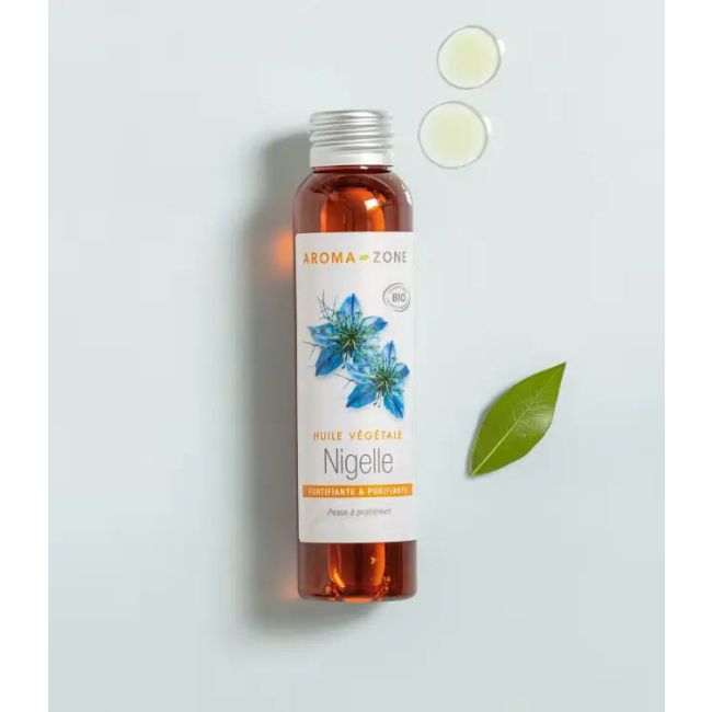 Aroma Zone Aceite Vegetal de Comino Negro Orgánico 250ml - Nigella sativa - Ecocert