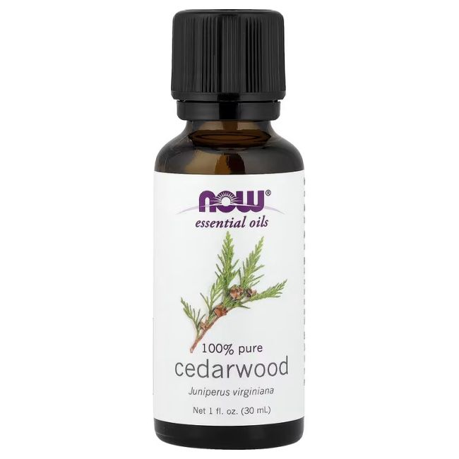 NOW Foods Aceites esenciales, Madera de cedro 30 ml Cedarwood