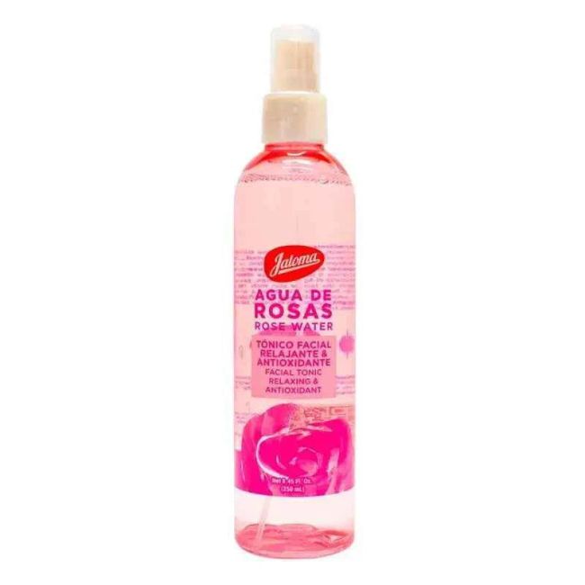 Jaloma Agua de Rosas 250ml | Tónico Facial Natural | Rosa damascena