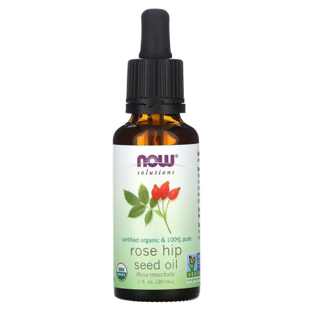 NOW Foods Aceite de Rosa Mosqueta Orgánico 30ml | Rosa rubiginosa | USDA Organic