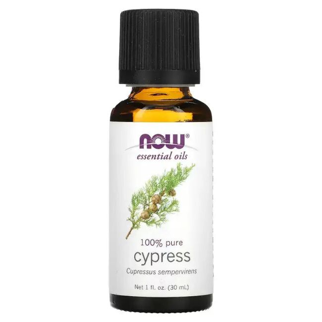 NOW Foods Aceite Esencial de Ciprés 30ml - Puro 100% Colombia