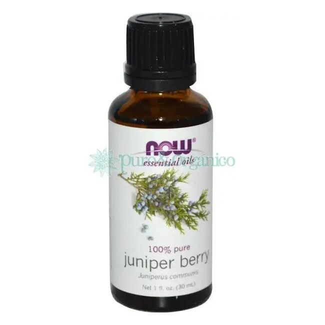 Now Aceite Esencial de Juniperus Baya de Enebro 30ml Puro Junipero Juniper Berry