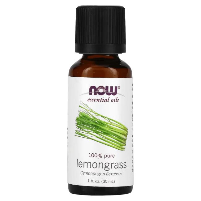 NOW Aceite Esencial de Limonaria 30ml Puro 100% Lemongrass Oil