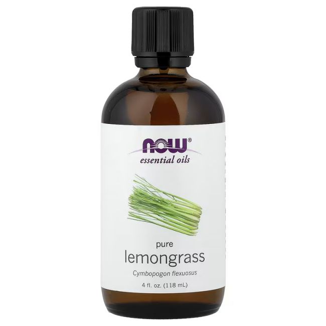 NOW Foods Aceite Esencial de Limoncillo 118ml - Cymbopogon flexuosus