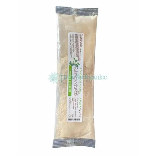 Aroma Zone Polvo Ayurvedico Ashwagandha 15gr Organico Ginseng indio Withania somnifera