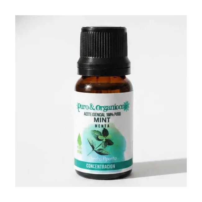 Puroyorganico Aceite Esencial De Menta Puro 100% Natural